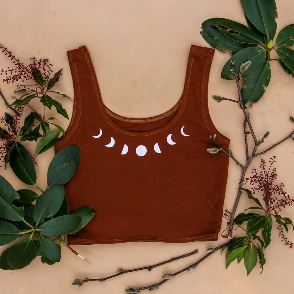 Purusha People Redwood Moon Top